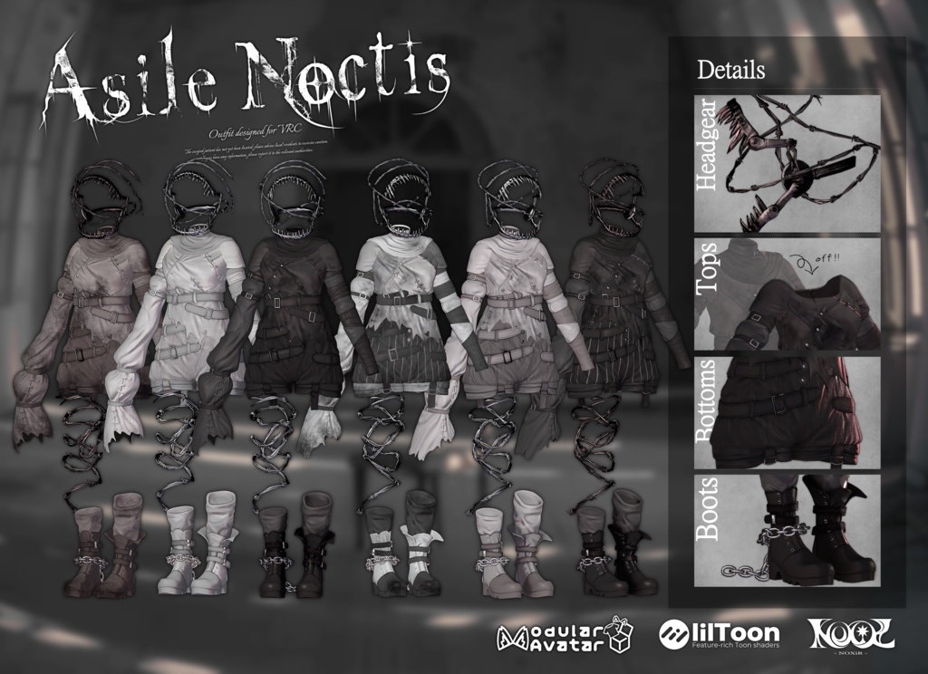 ✦ Asile Noctis✦ 【8アバター対応】