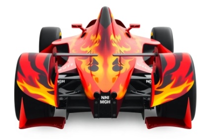 フォーミラーカー炎