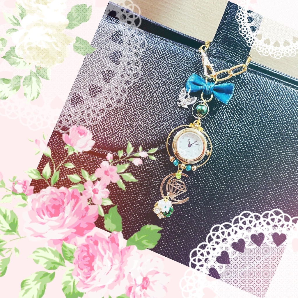 【アニパレるん】Clarity Jewel watch charm