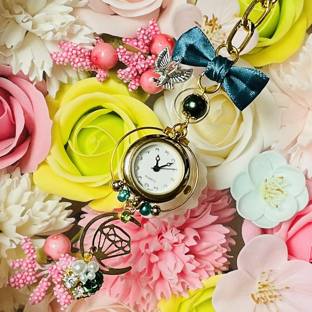 【アニパレるん】Clarity Jewel watch charm