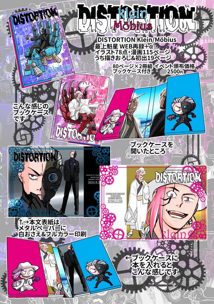 DISTORTION Klein/Möbius