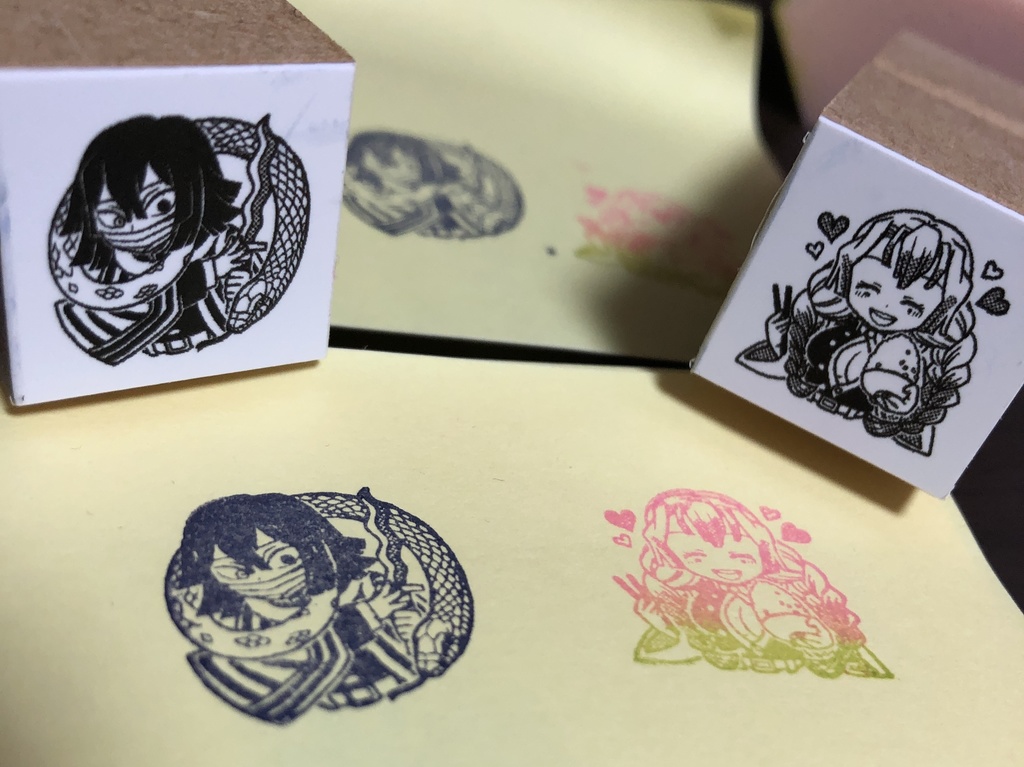 【鬼滅の刃】柱合会議印《Lサイズ》2cm×2cm