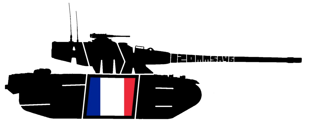 AMX50B silhouette