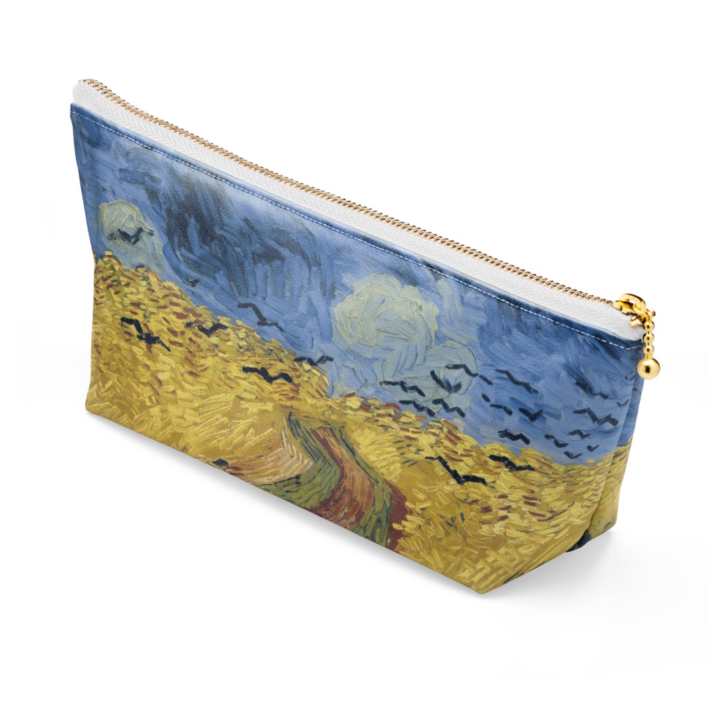 【ゴッホ】カラスのいる麦畑 [ポーチ/ファッション/おしゃれ]