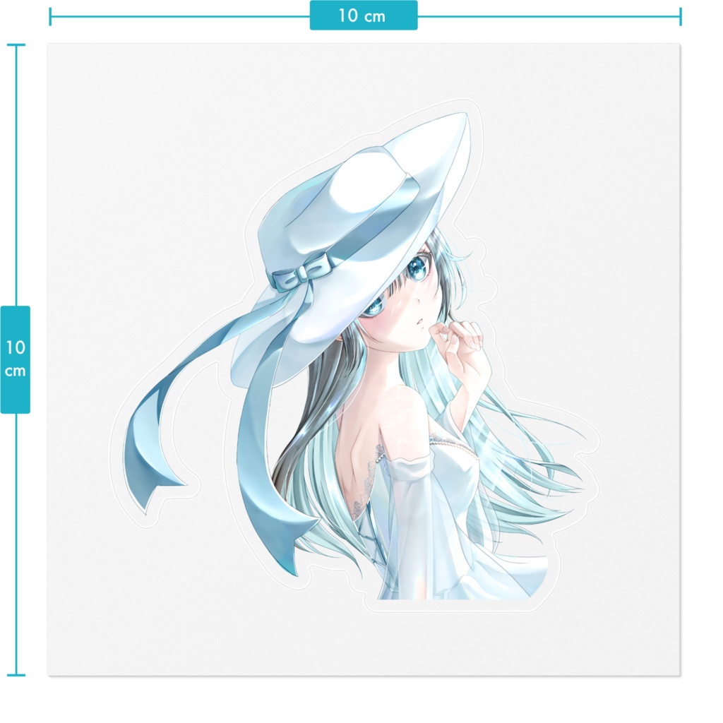 哀瀬のステッカーその1