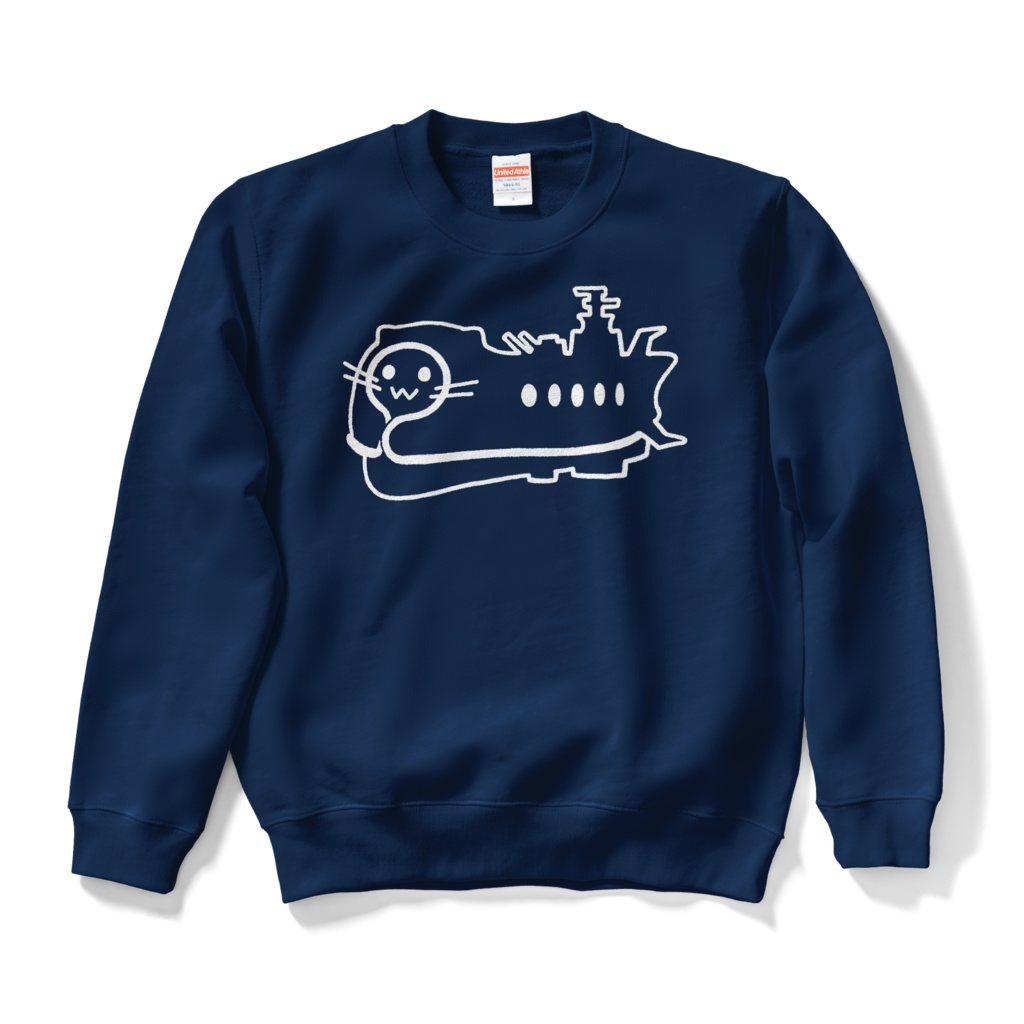 blobcat_longcomfybattleship スウェット