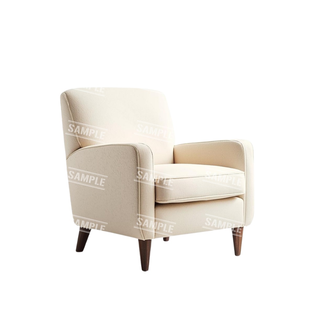 『chairs ~color ver.~』 水彩画風 背景透過PNG素材 39点セット