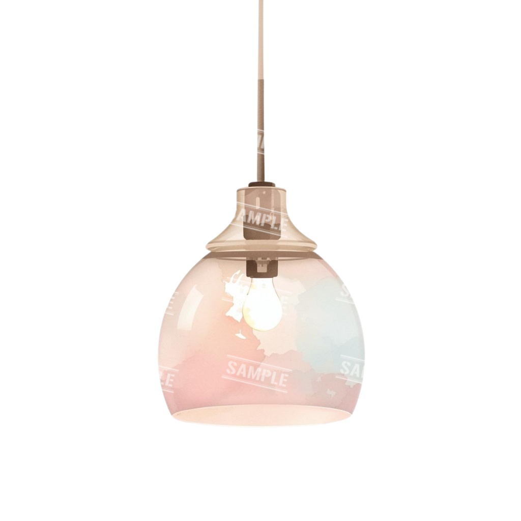 『lighting(照明)』水彩画風 背景透過PNG素材 27点セット