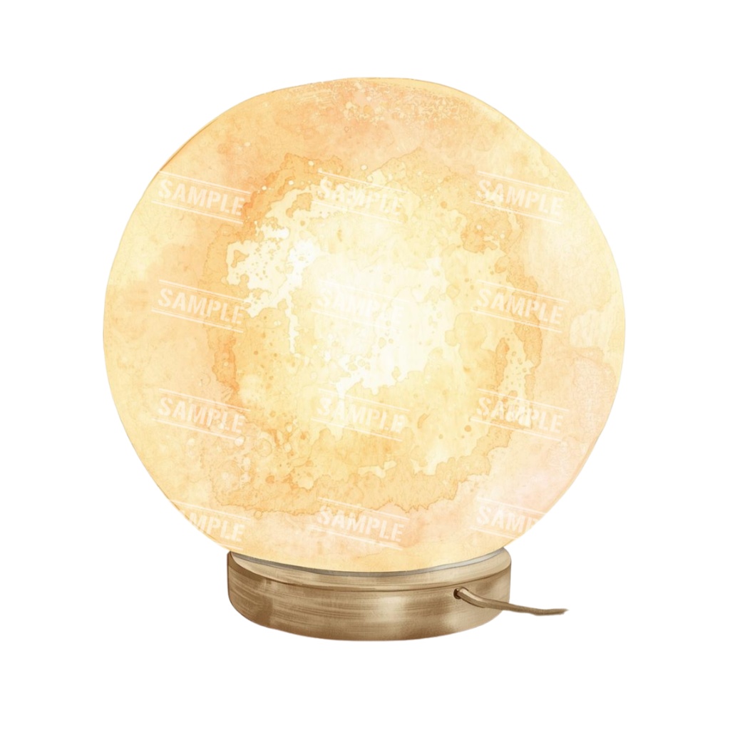 『lighting(照明)』水彩画風 背景透過PNG素材 27点セット