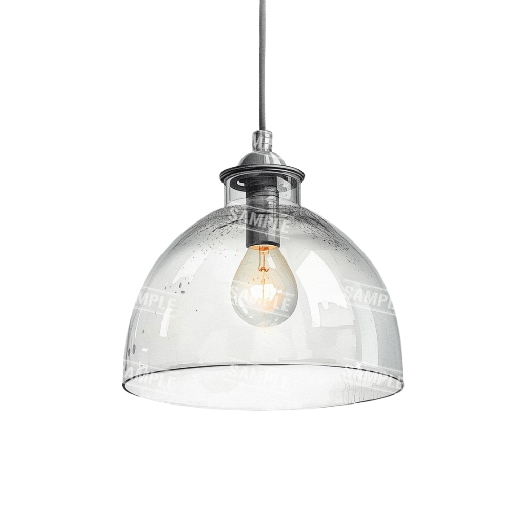 『lighting(照明)』水彩画風 背景透過PNG素材 27点セット