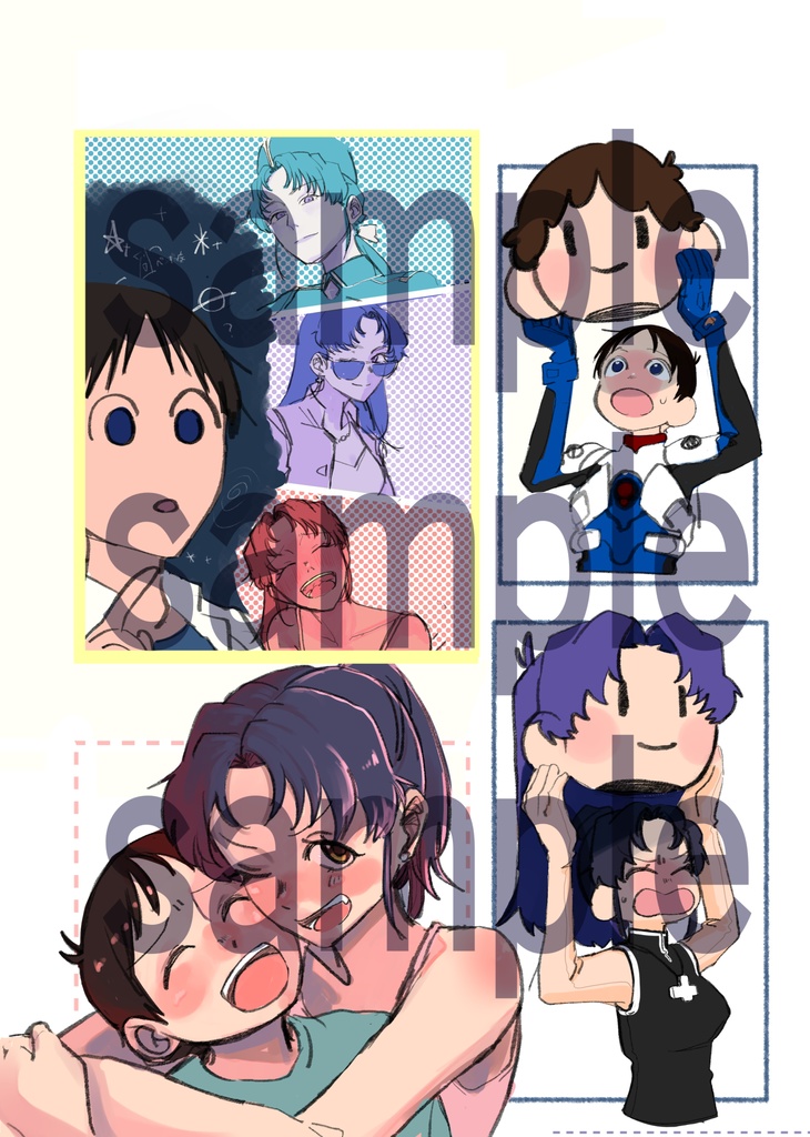 622【ミサシン全年齢イラスト本】