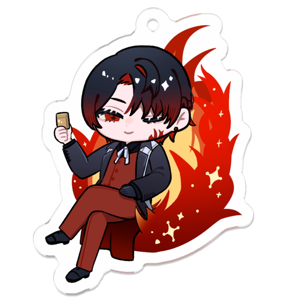 ベリアル🥀アクリルキーホルダー