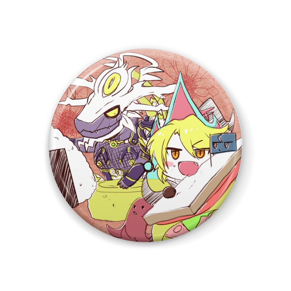 シラルアランチ缶バッチ