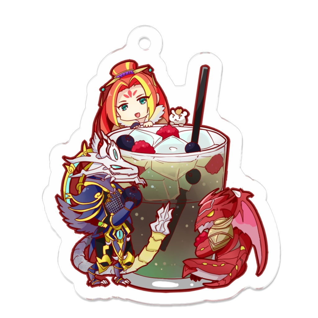 ディフライダーブラックソーダアクキー