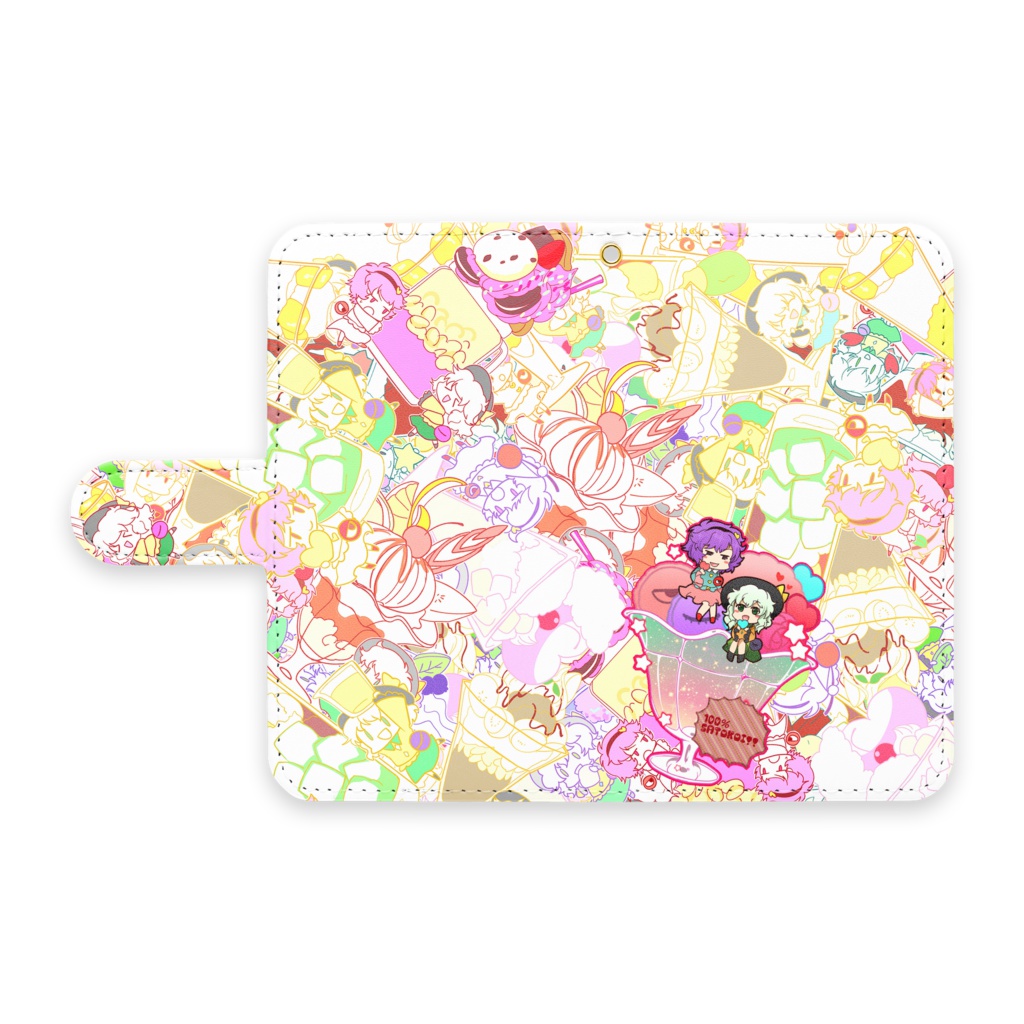 さとこいパフェスマホケーズ