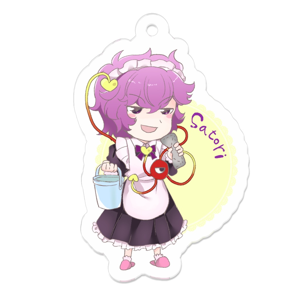 メイドさとりアクキー