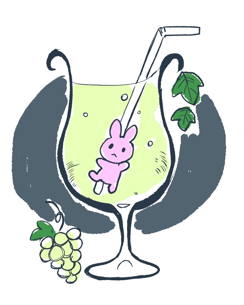 しろぶどうさちゃん