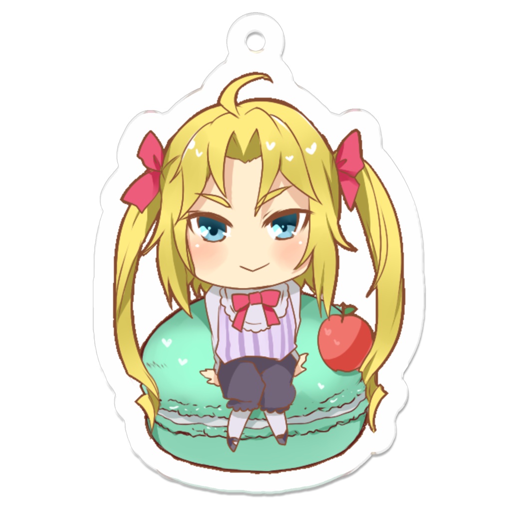 まじょ×ひめスイーツキーホルダー　玉子