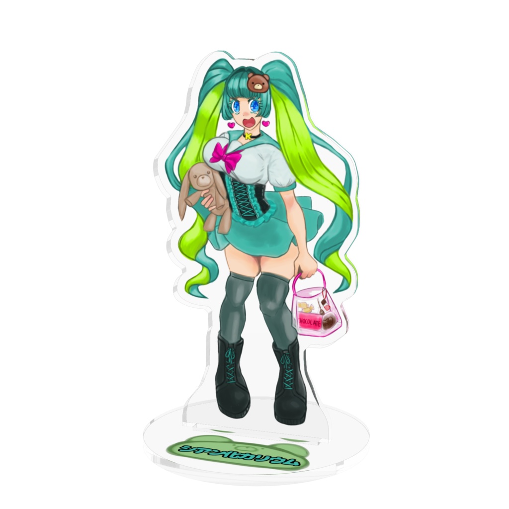 シアン化カリウムアクリルスタンド