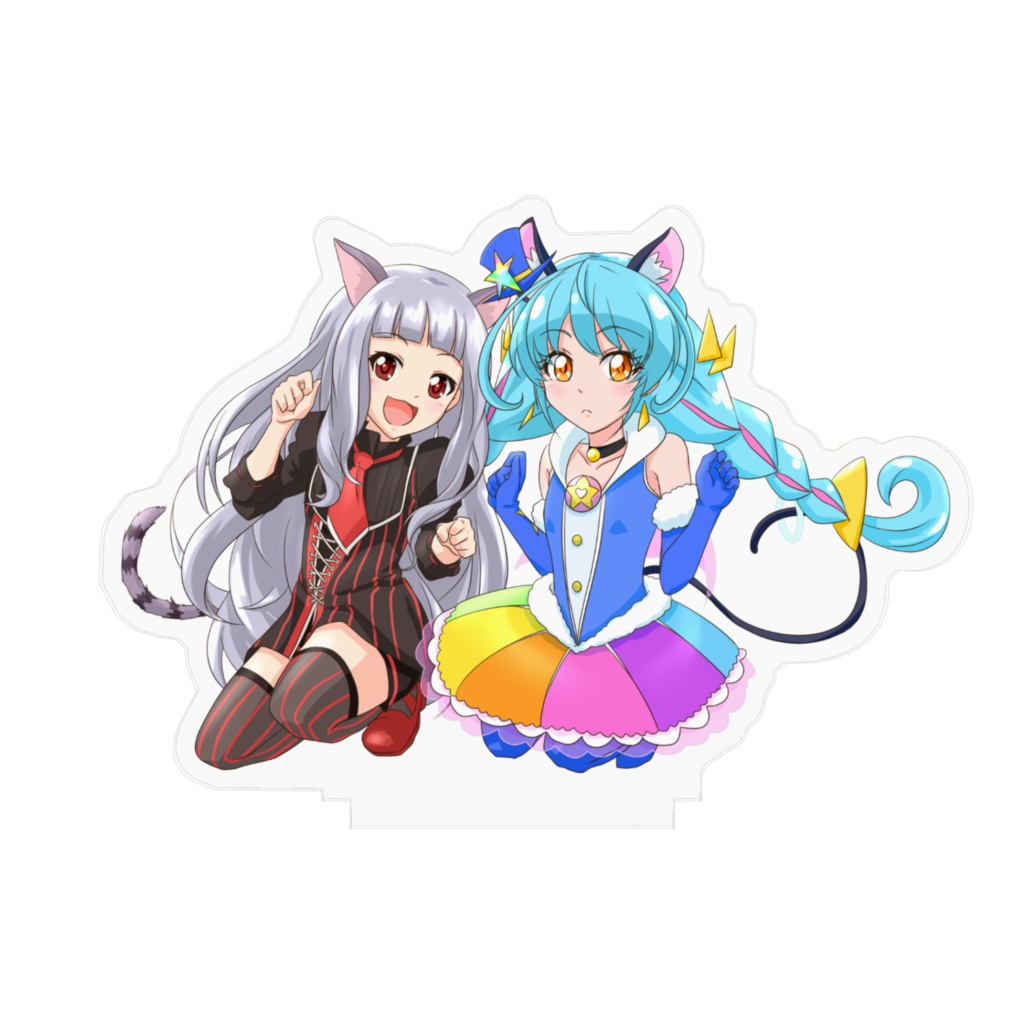 つむぎ&キュアコスモ アクリルフィギュア