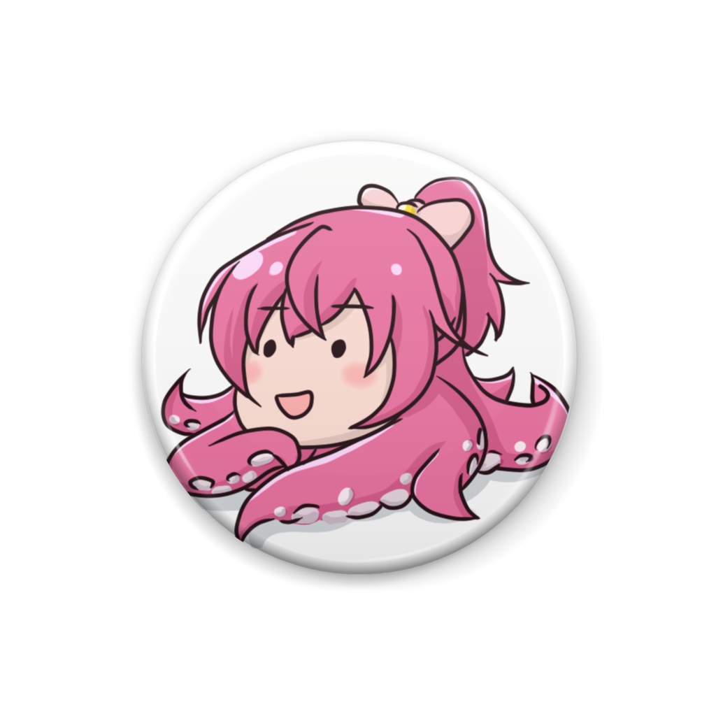 たこマナ 缶バッジ