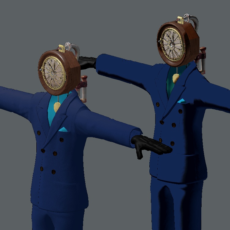 3Dアバター“WalkClock”V1.2