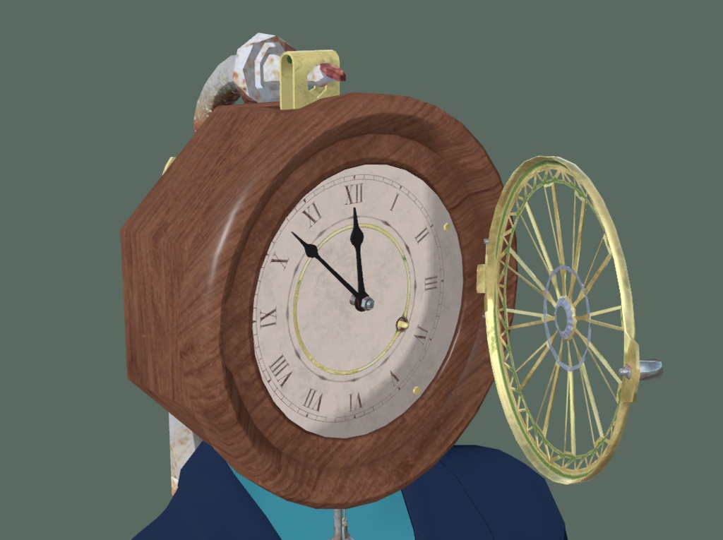 3Dアバター“WalkClock”V1.2