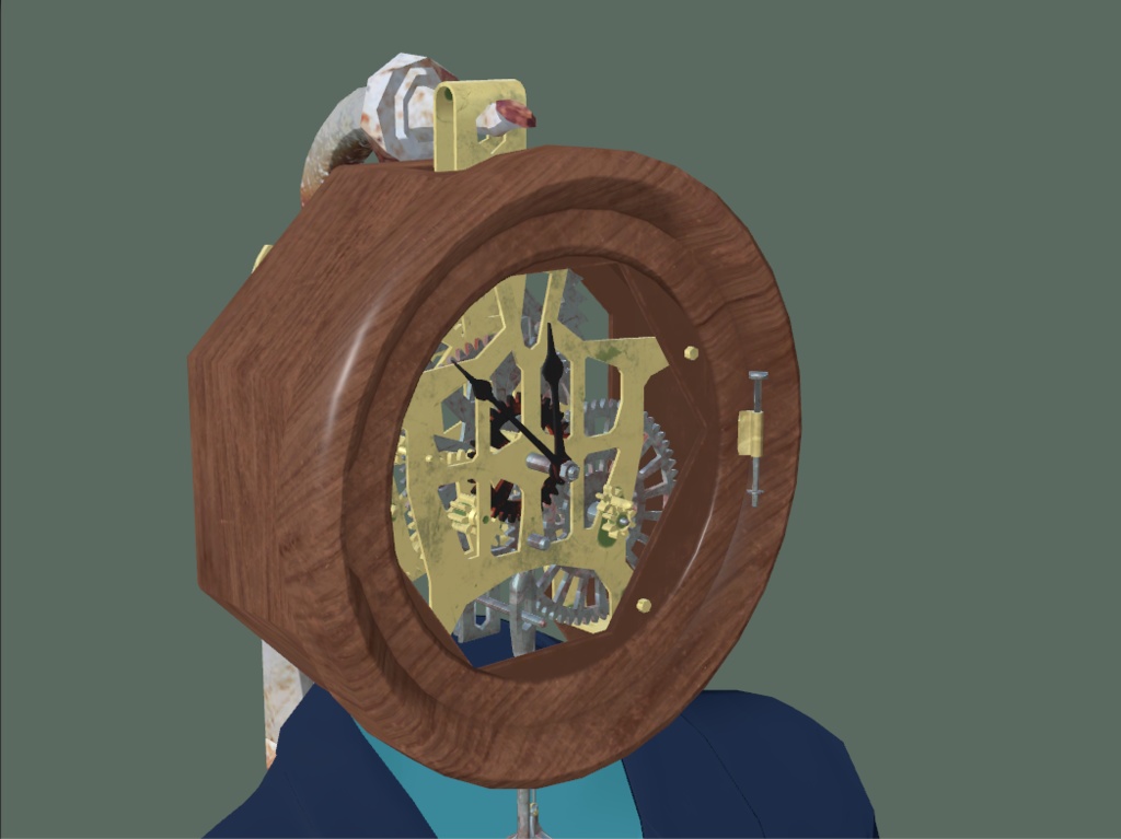 3Dアバター“WalkClock”V1.2