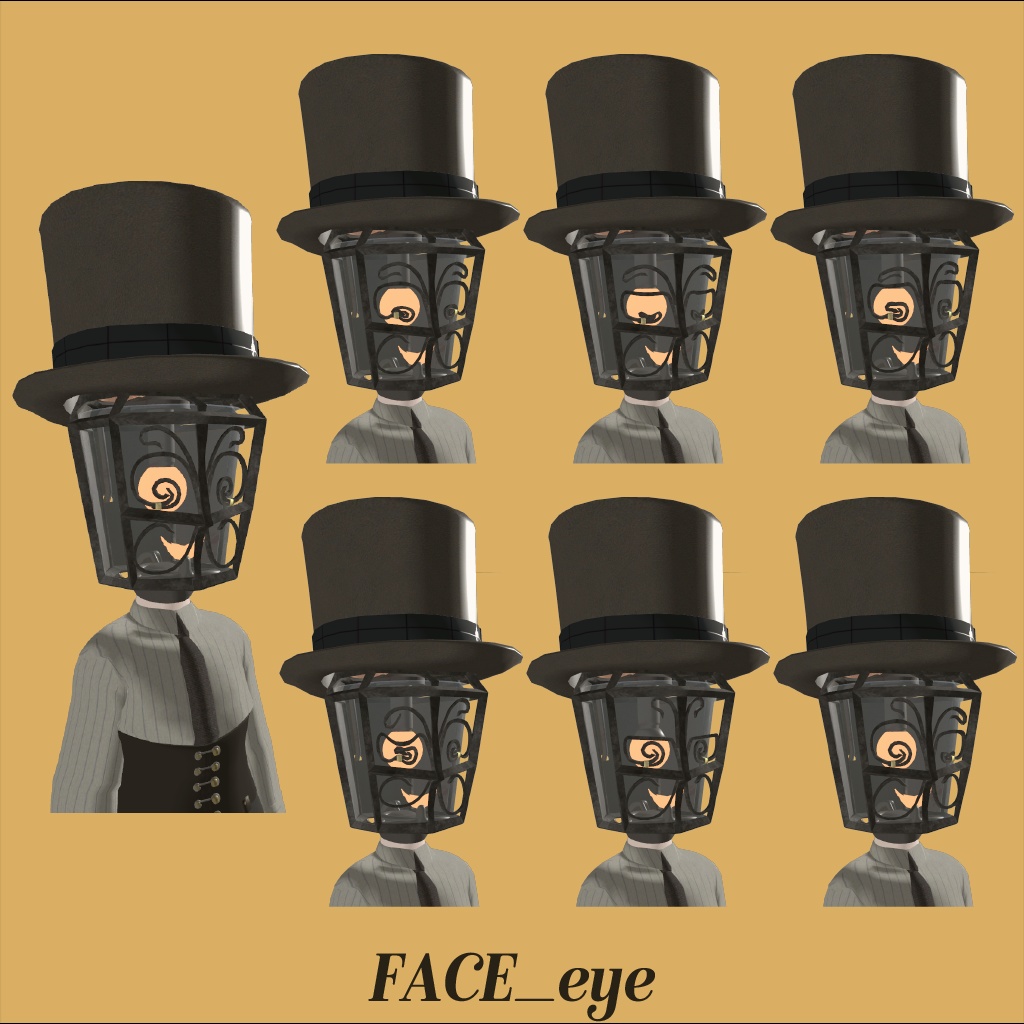 3Dアバター“Mr.LampLight”