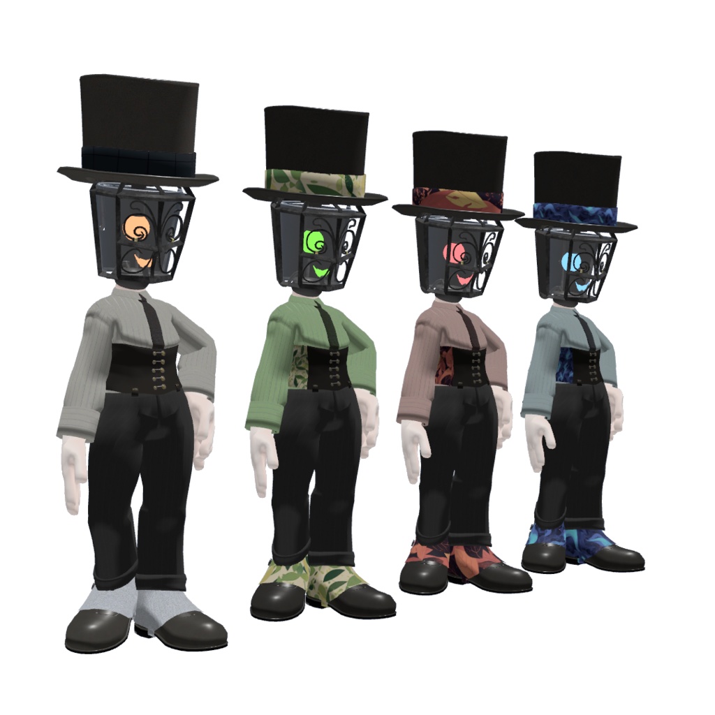 3Dアバター“Mr.LampLight”