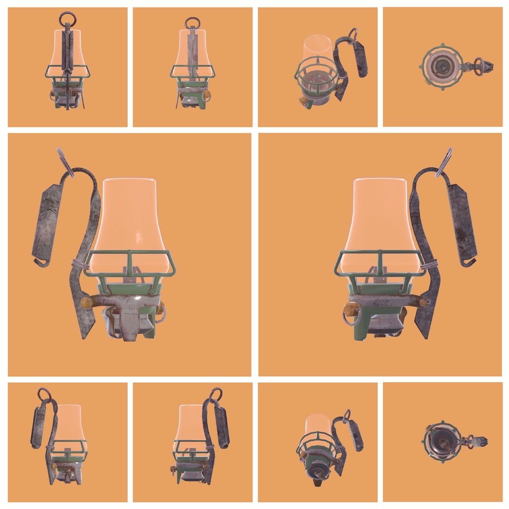 ガスランプ(ガスランタン)_Hand Gas Lantern