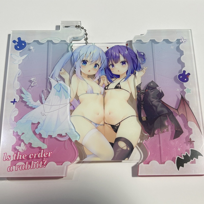 C107新作 サキュバスフユ×無垢天使チノグッズ2点セット 先行予約通販【受注生産】