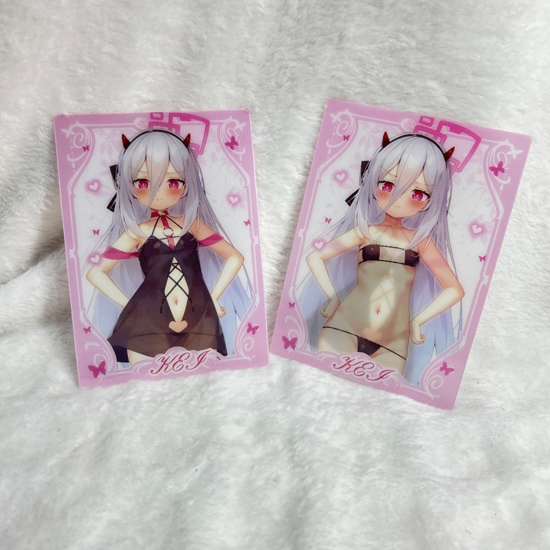C108新作 ブルアカ服脱げるアクリルスライドおもちゃグッズ2点セット 全三種 先行予約通販【受注生産】