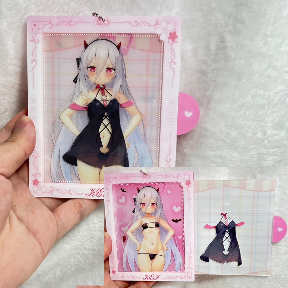 C108新作 ブルアカ服脱げるアクリルスライドおもちゃグッズ2点セット 全三種 先行予約通販【受注生産】