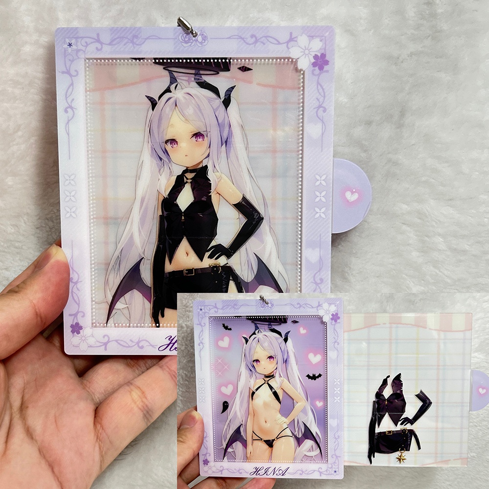 C108新作 ブルアカ服脱げるアクリルスライドおもちゃグッズ2点セット 全三種 先行予約通販【受注生産】