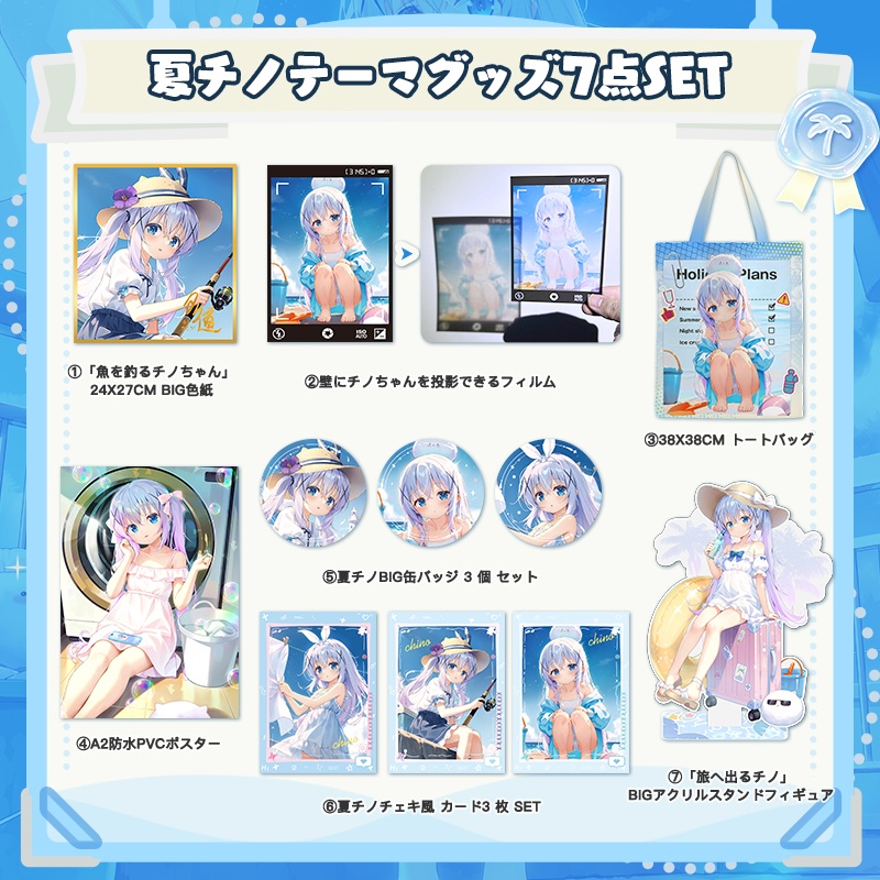 C108 夏チノテーマグッズ7点セット