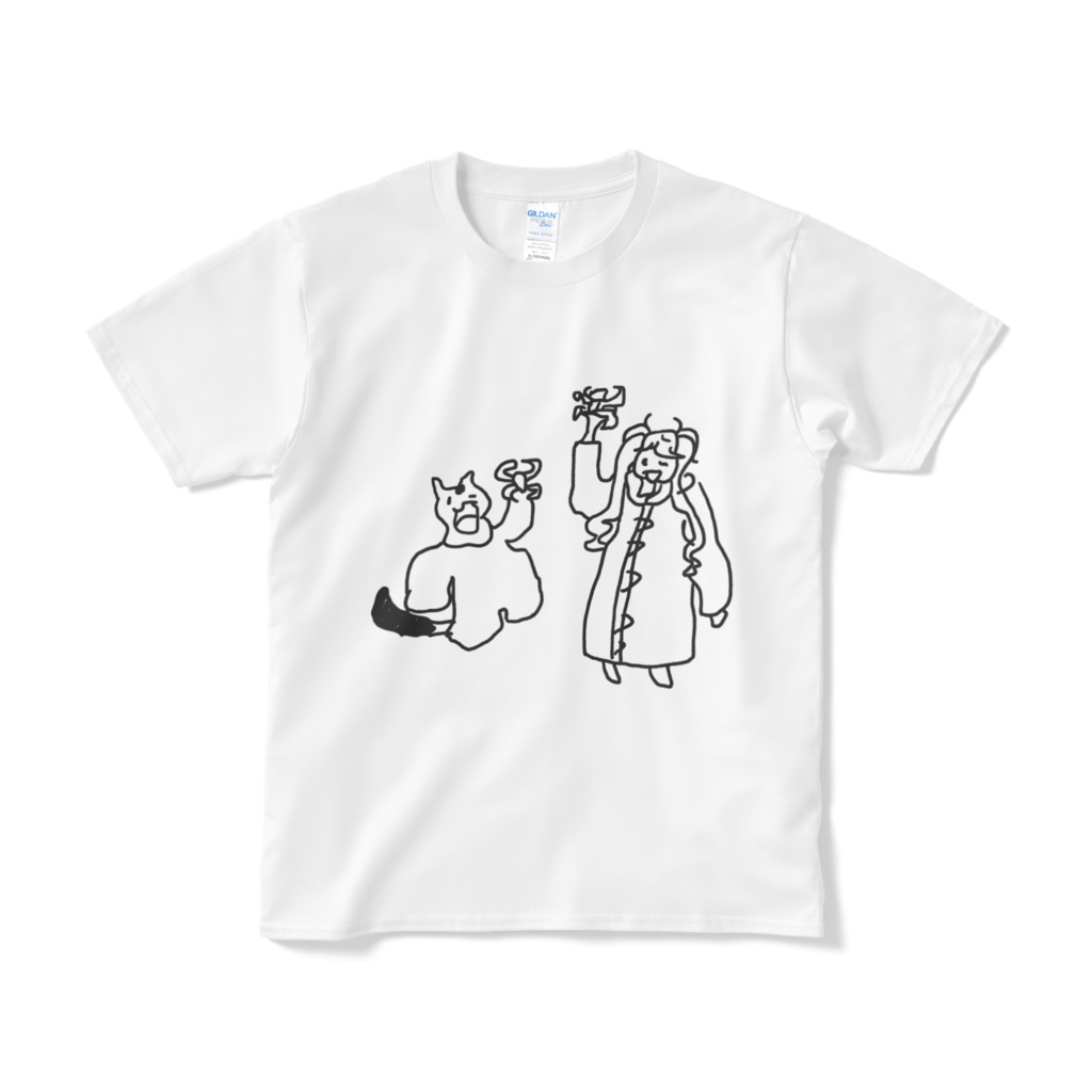 ざあぢ家のアットホームな暮らし(白T)