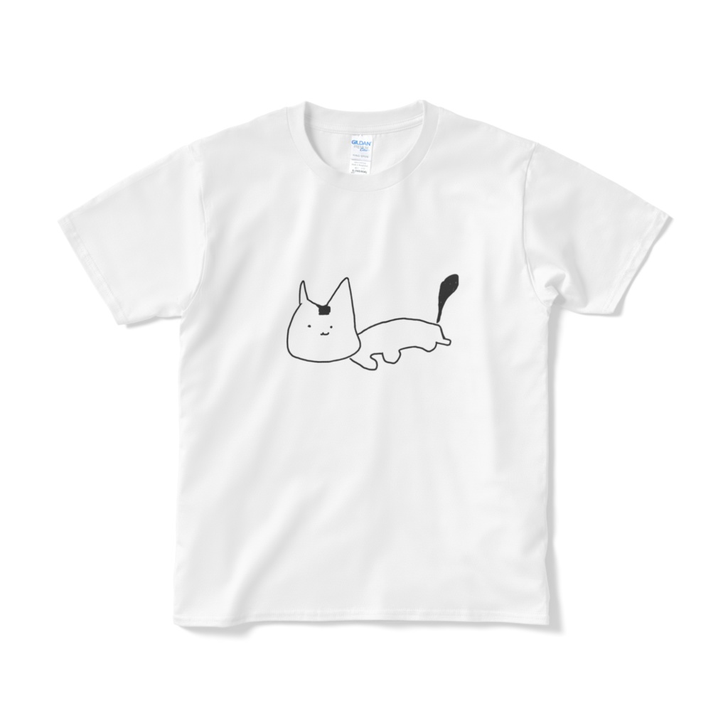 ざあぢさんちの飼い猫(白T)