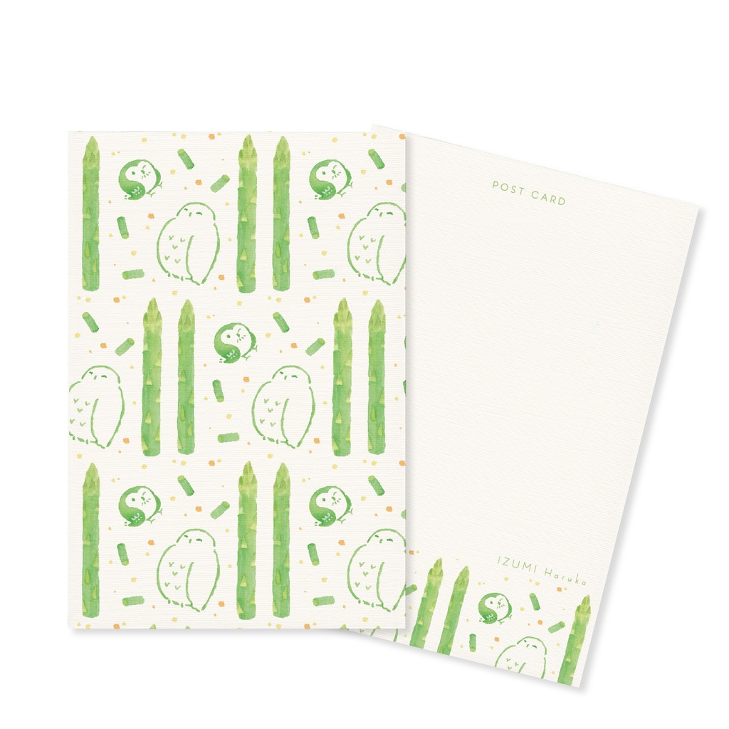 フクロウポストカード3枚セット