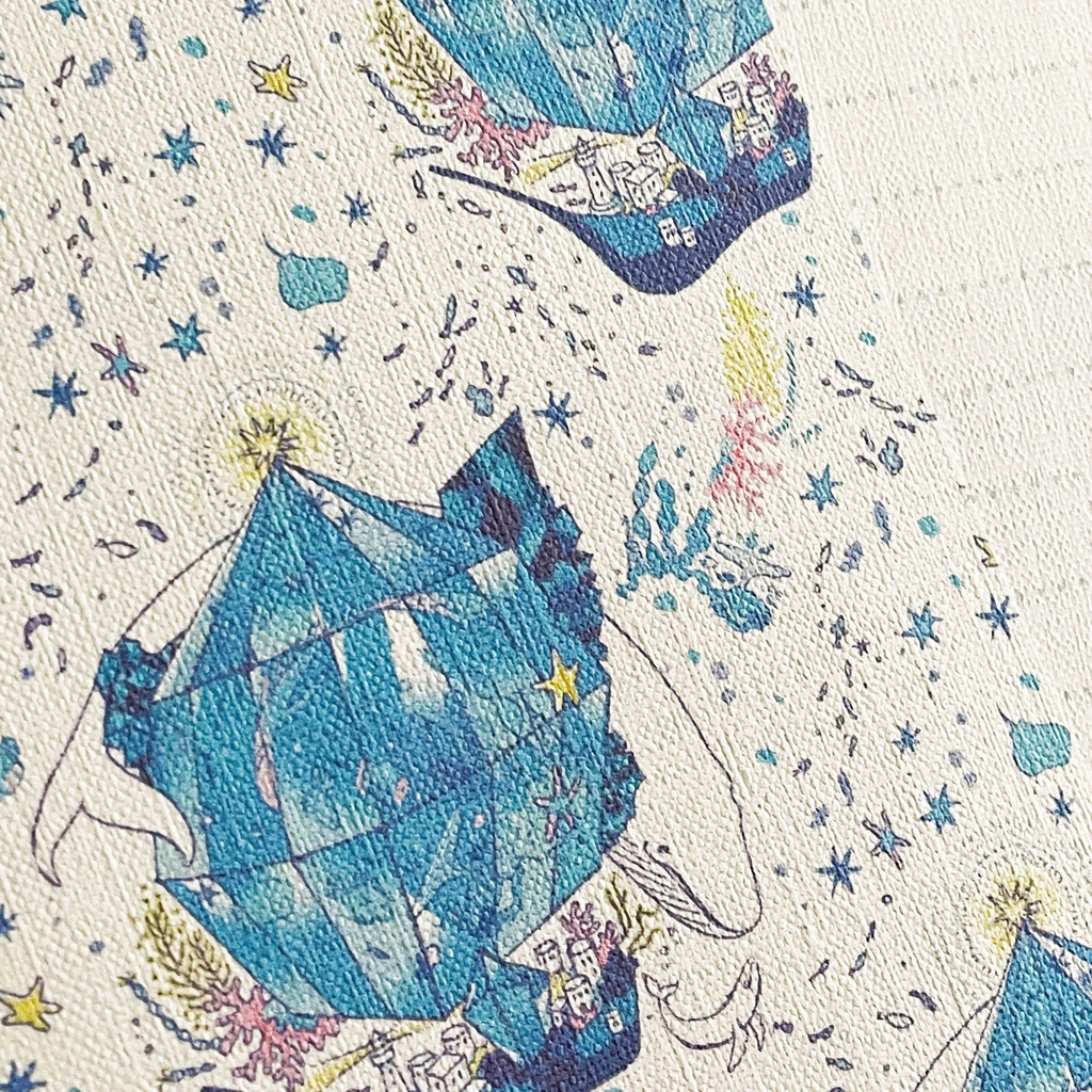 レターセット 飛行船都市3種