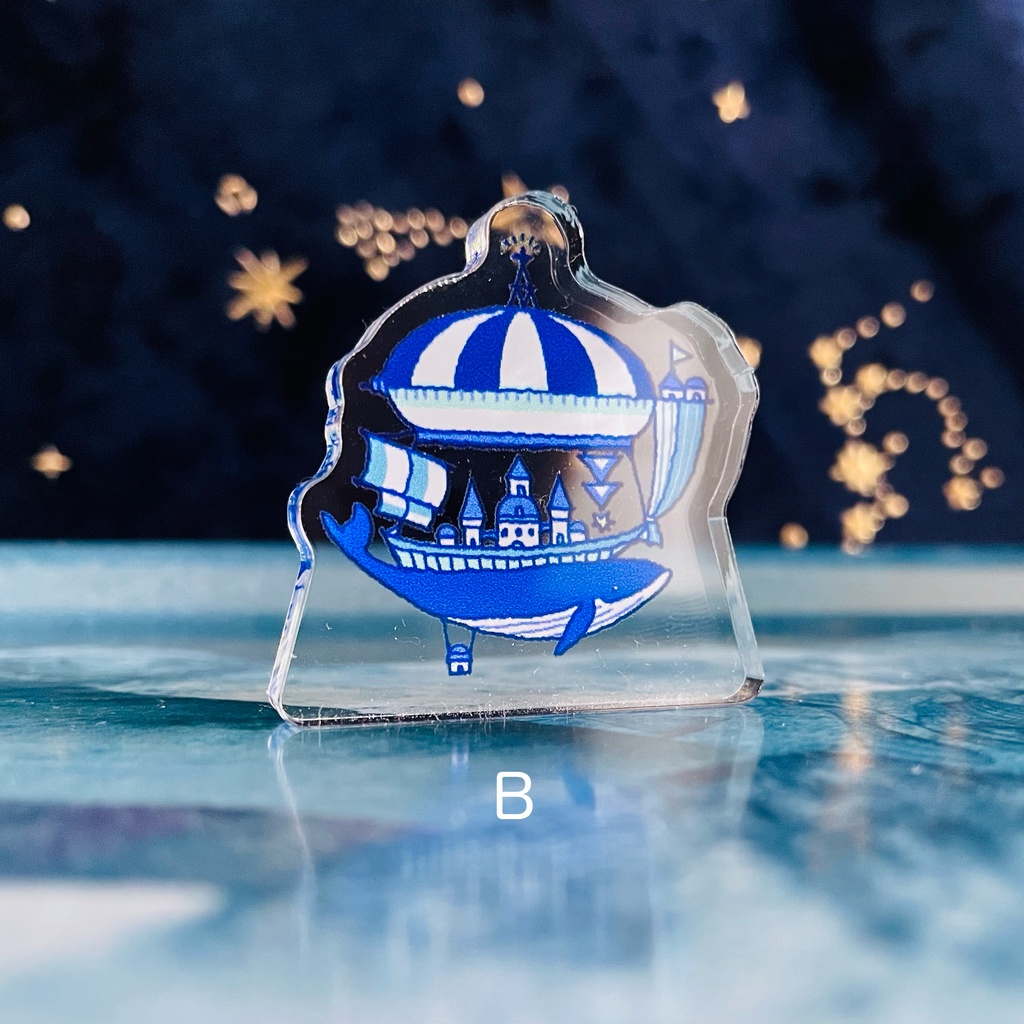 飛行船都市ミニミニアクリルスタンド