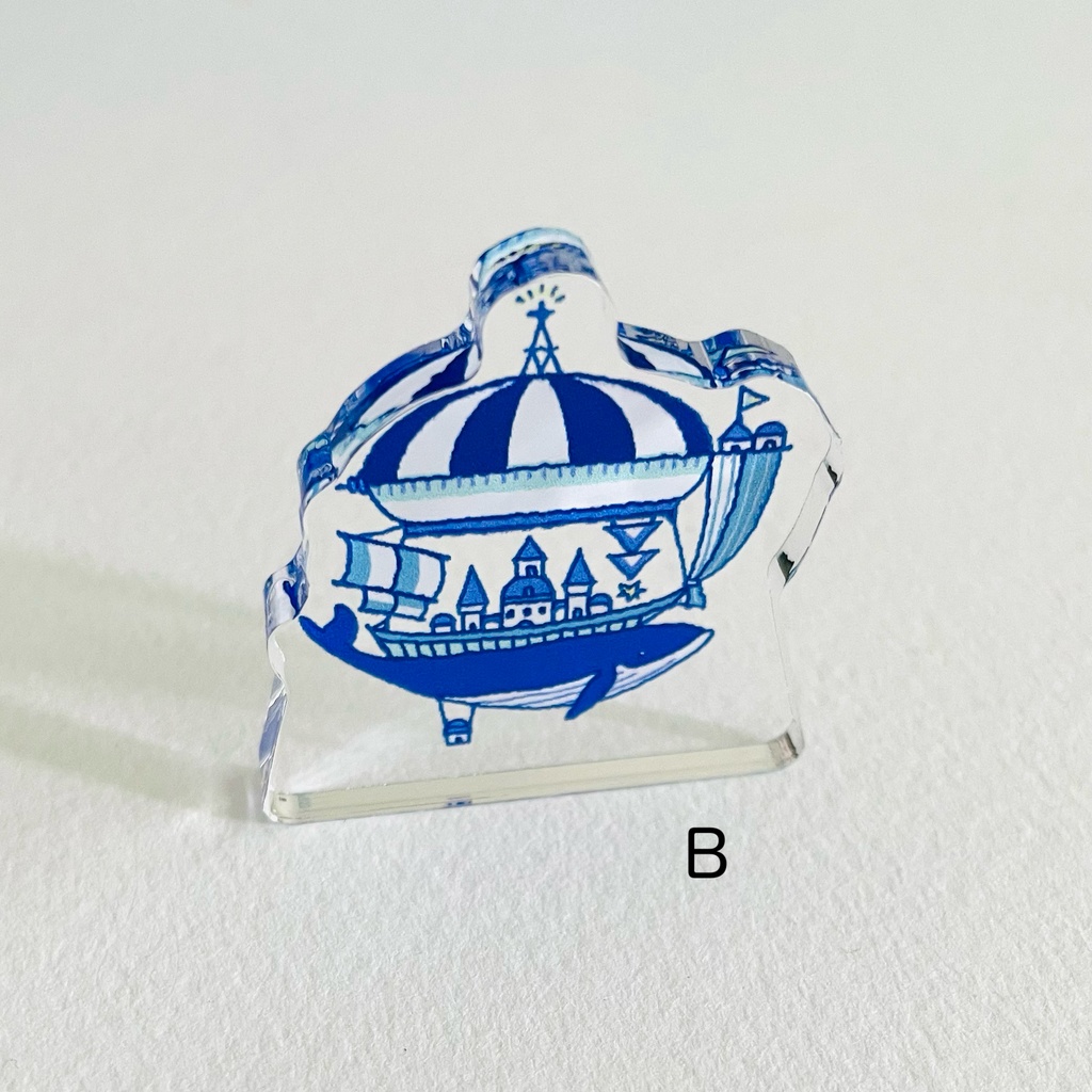 飛行船都市ミニミニアクリルスタンド
