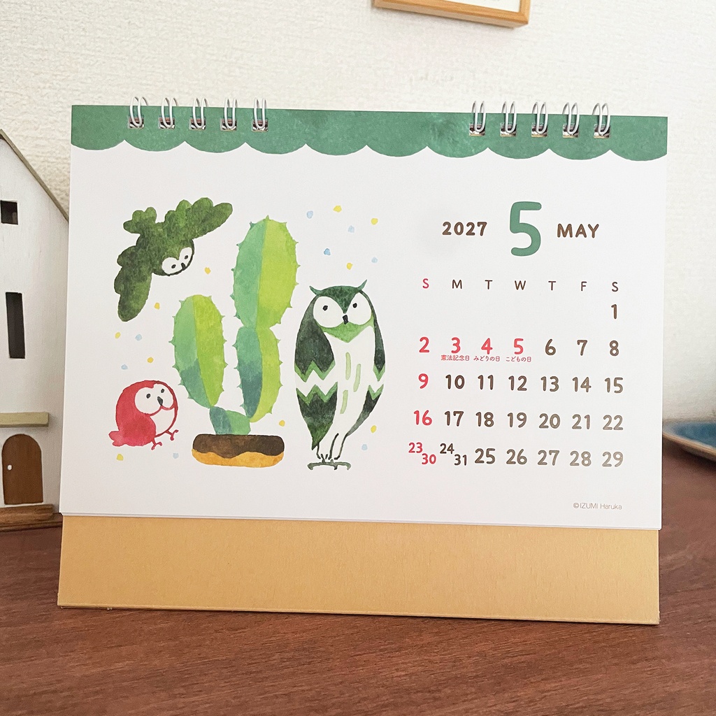 【2026/9/16 12:00~販売開始】泉はるか 2027年卓上カレンダー