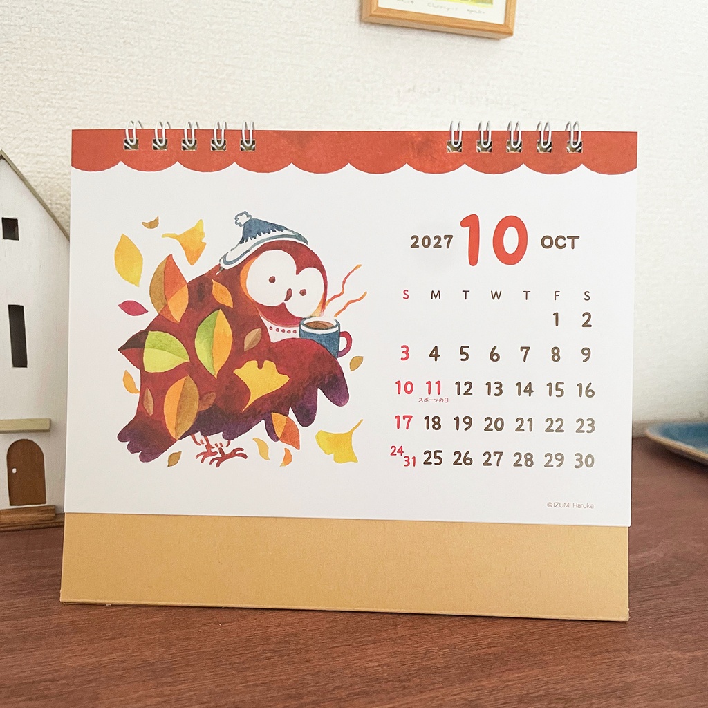 【2026/9/16 12:00~販売開始】泉はるか 2027年卓上カレンダー