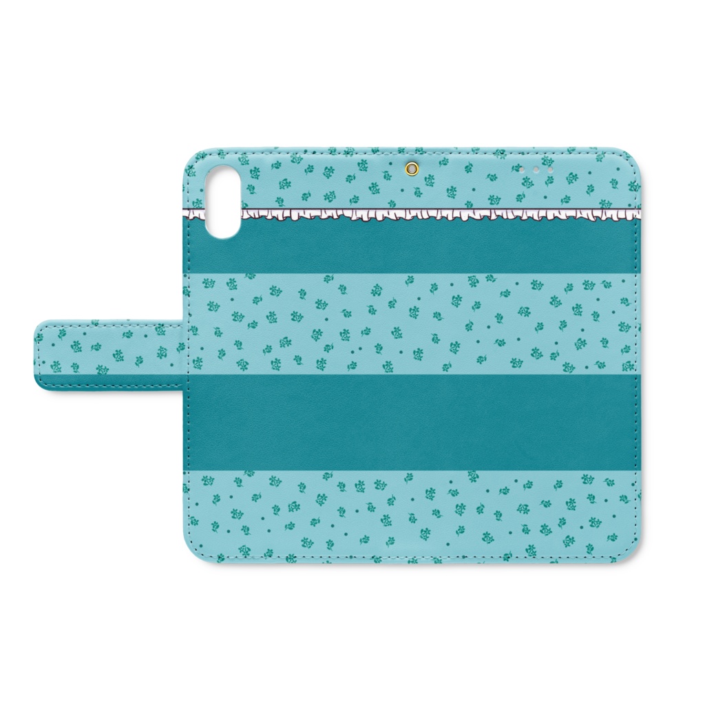 箱崎星梨花私服イメージのiPhoneケース【ベルトあり・手帳型】