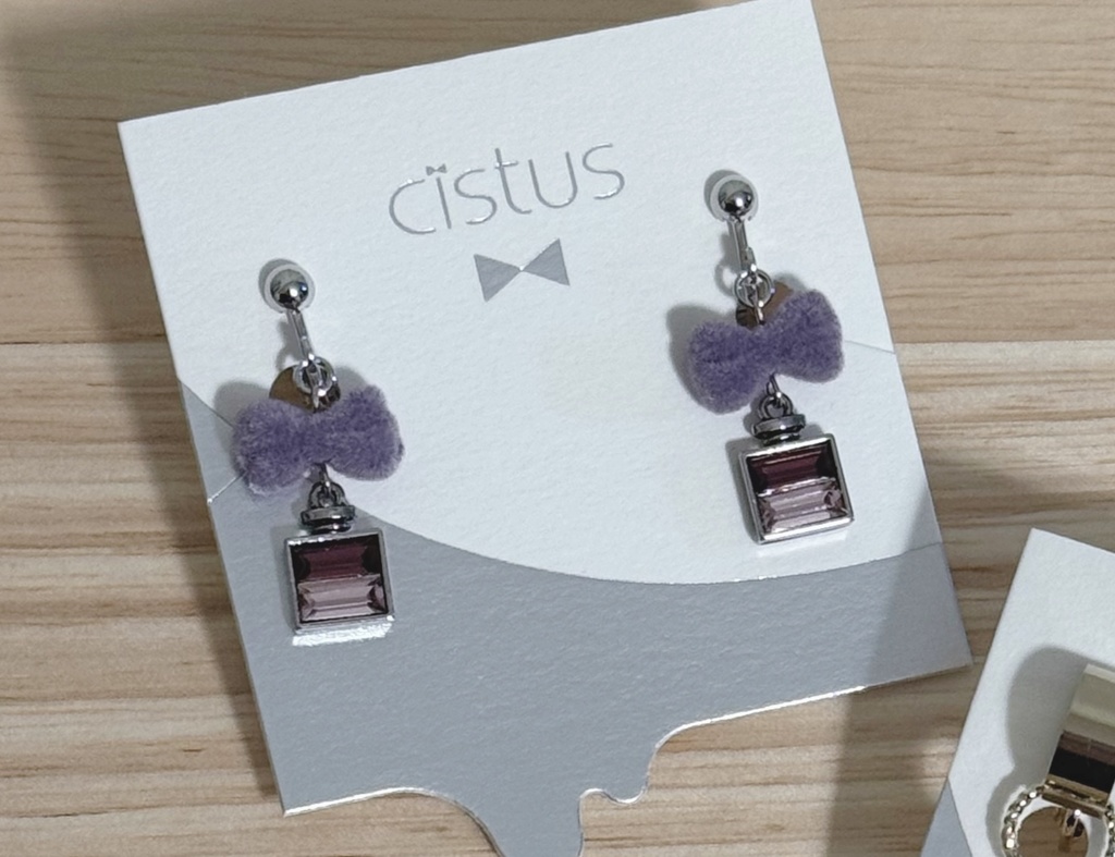 元親リボンイヤリング