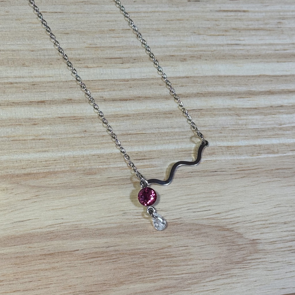 元親ウェーブネックレス