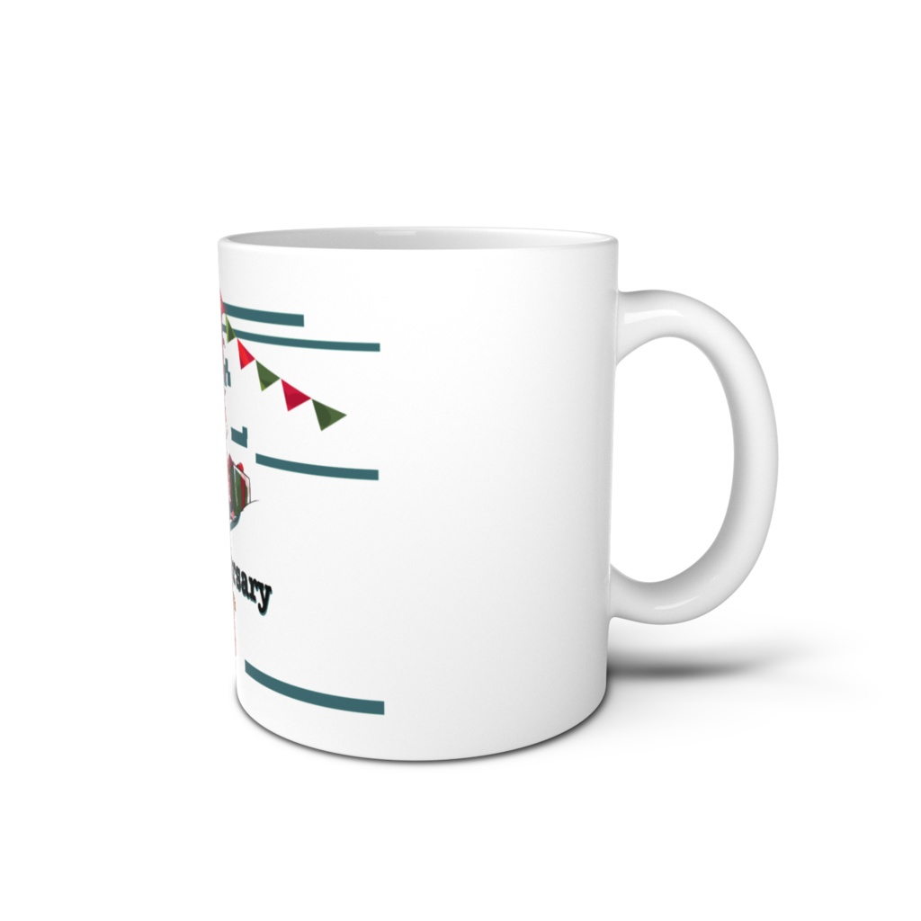 【幻石じぇむ】サンタコスverあにばぁさりーマグカップ