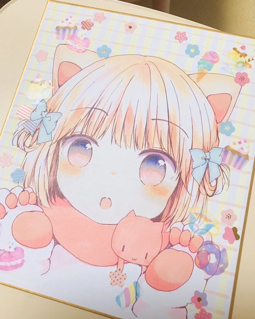 【4/24 22:00開始】手描きイラスト◆にゃんこ