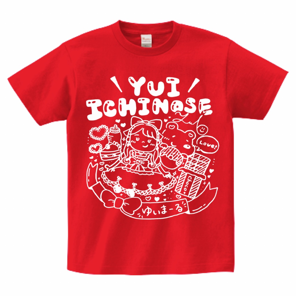 【一ノ瀬結衣】IWI!メンバーイラストTシャツ